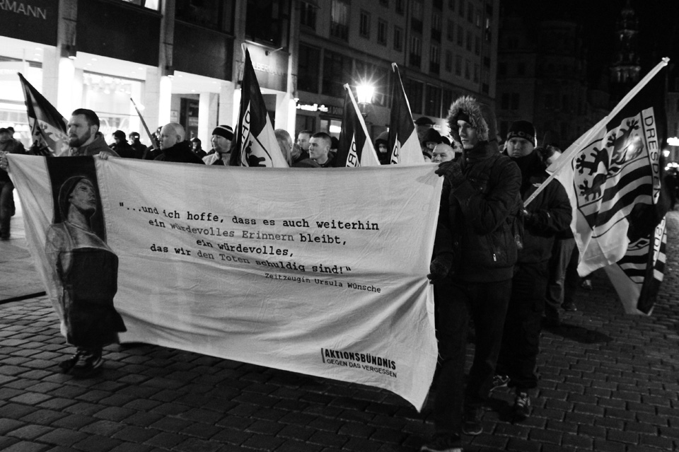 Gegen die Unkultur des Vergessens – Dresden-Gedenken 2014