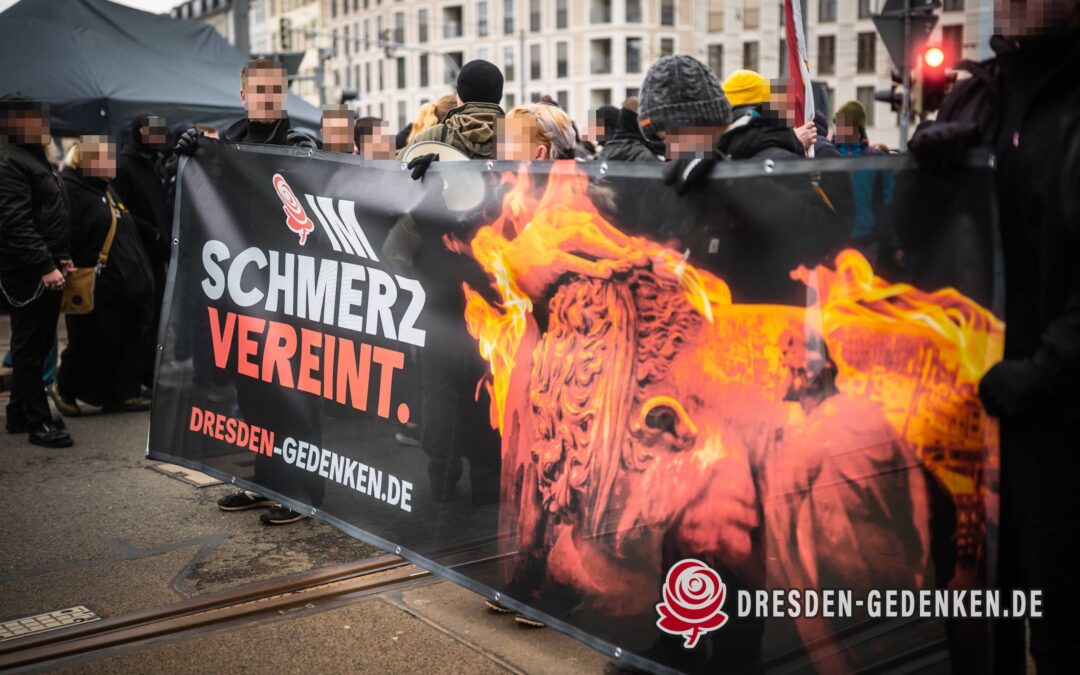 Vorschau auf die Bilderstrecke zum Dresden Gedenken 2026